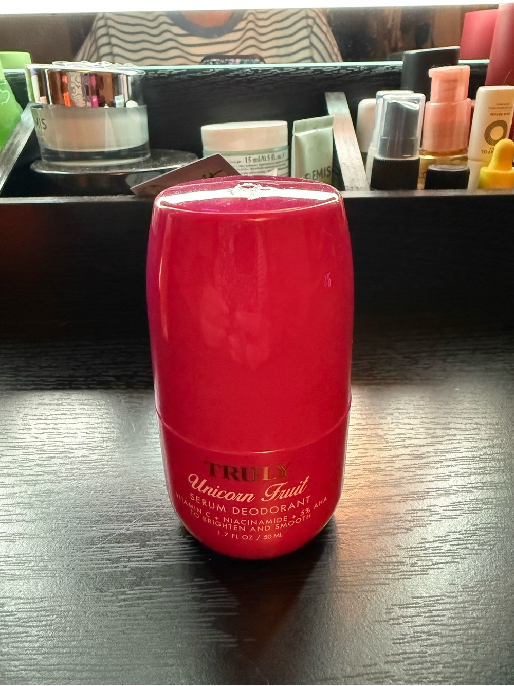 TRULY Bright Red Unicorn Fruit Serum Deodorant